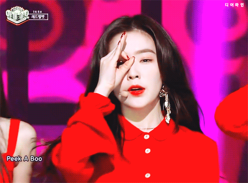 인기가요 아이린.gif | 인스티즈