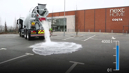 물 빨아들이는 아스팔트.gif | 인스티즈