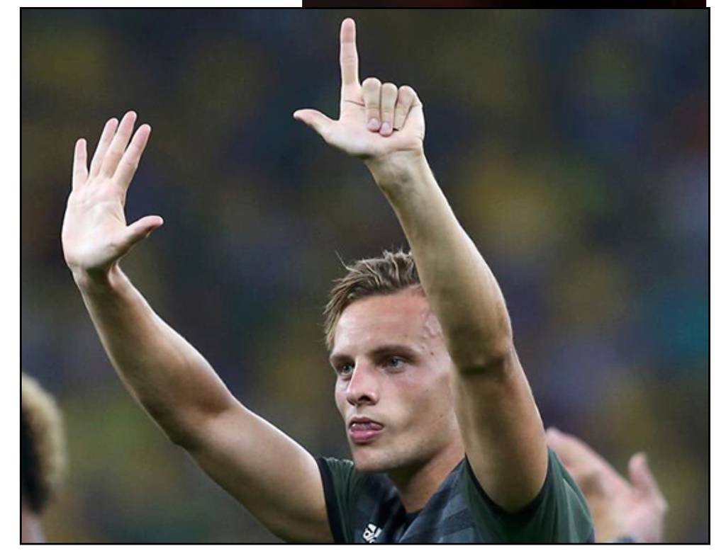 브라질 금메달 확정 후 한 독일 선수의 비매너 행동 | 인스티즈