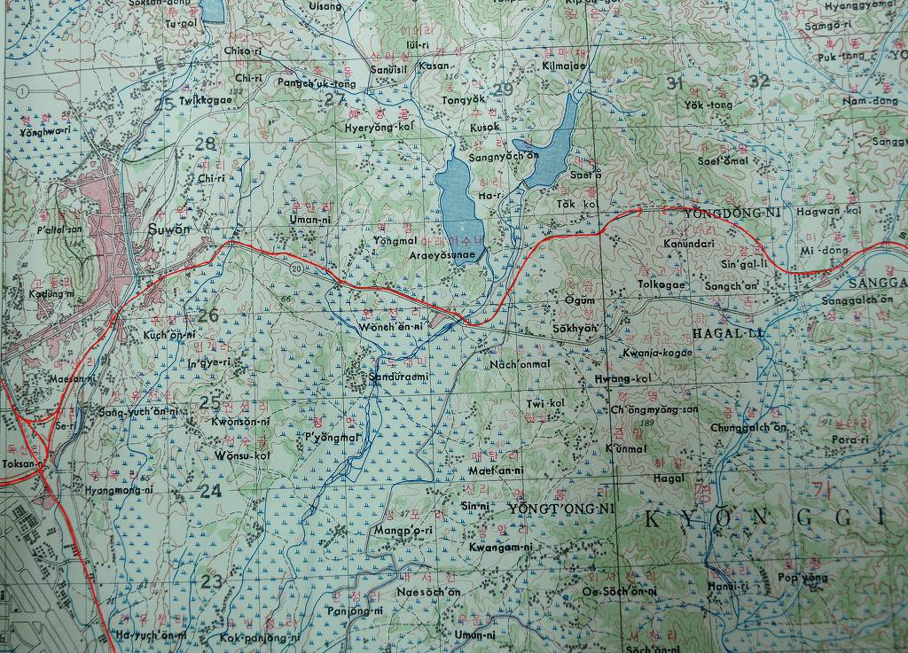 1970년대 이전의 수원~신갈부근 지도.jpg | 인스티즈