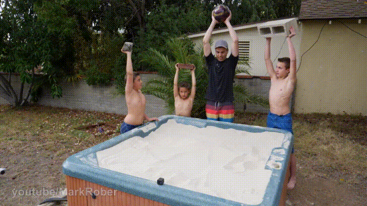 모래에 공기를 주입하면.gif | 인스티즈