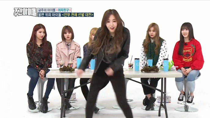 여자친구) 안무파괴자 여자친구.gif | 인스티즈