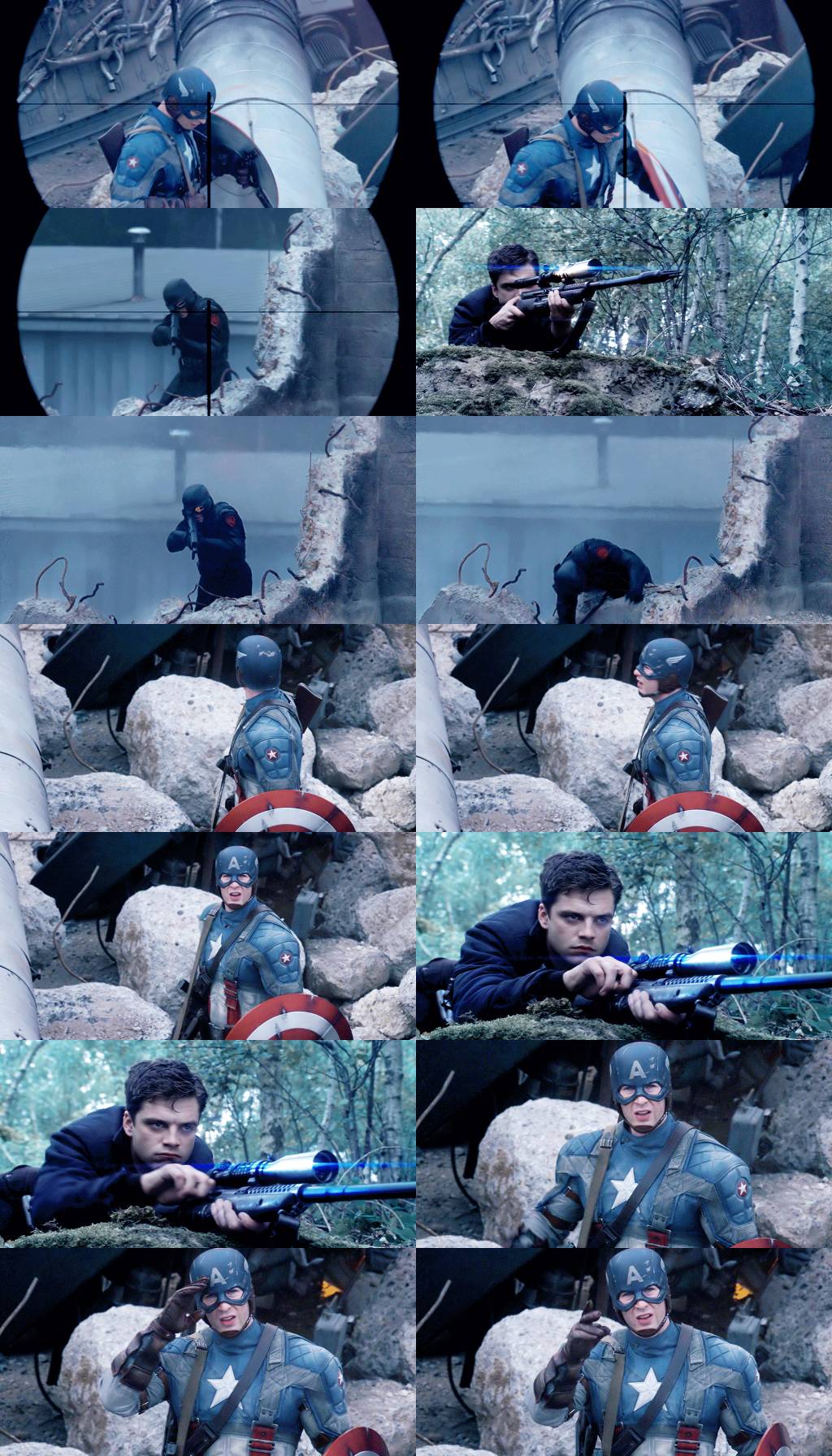 [MCU] 캡틴 아메리카와 윈터 솔져의 우정, 그리고 유대감 | 인스티즈