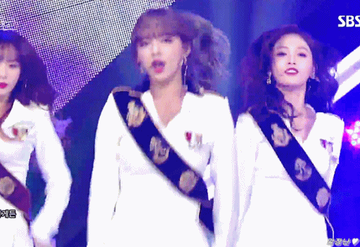 인기가요 우주소녀 성소,보나.gif | 인스티즈