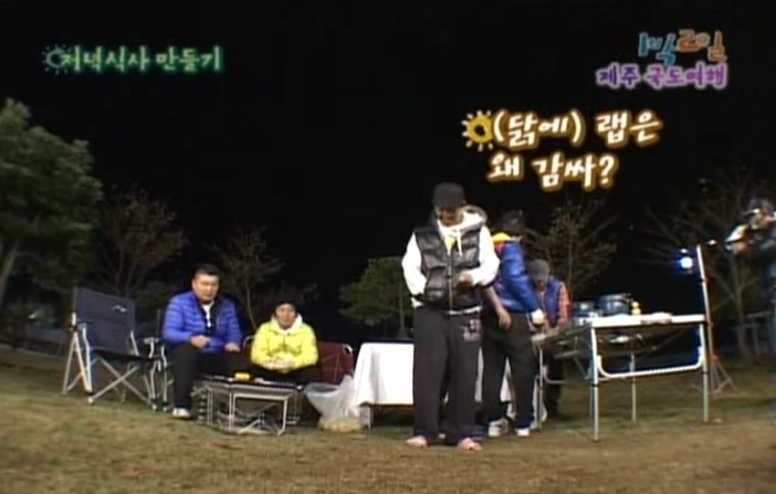 1박2일 레전드 이승기 의 연예계 인생 유일한 오점 비어캔 치킨 만들기 jpg | 인스티즈