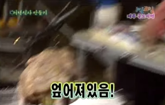 1박2일 레전드 이승기 의 연예계 인생 유일한 오점 비어캔 치킨 만들기 jpg | 인스티즈