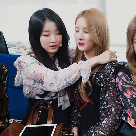 구구단 하나랑 샐리.gif | 인스티즈