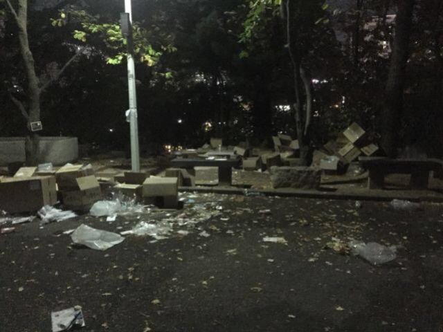  박근혜 대통령 이대 방문 후 이대 모습 | 인스티즈