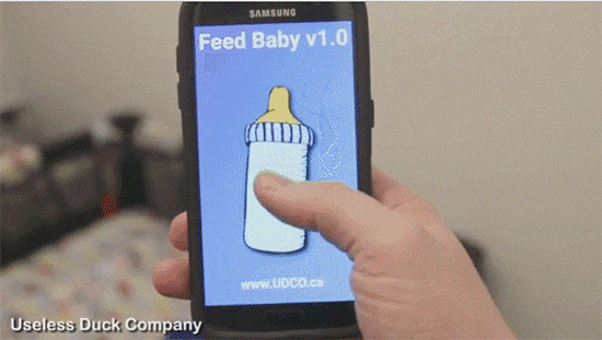 원격으로 아기 우유먹이기.gif | 인스티즈