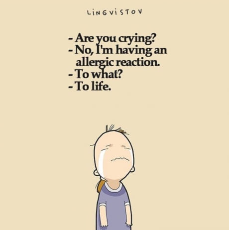 대부분 사람들이 갖고있는 ㅇㅇ알레르기.sad | 인스티즈