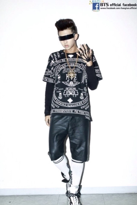 방탄소년단의 랩몬스터와 BTS의 RM 외모 비교 | 인스티즈