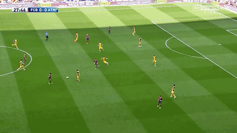 메시와 알베스의 호흡.gif | 인스티즈