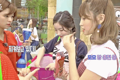 모모링 gif (트와이스 싱가포르 8화) | 인스티즈