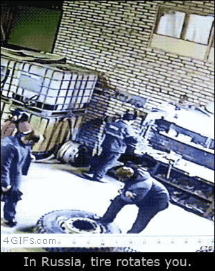 타이어 폭발(?).gif | 인스티즈