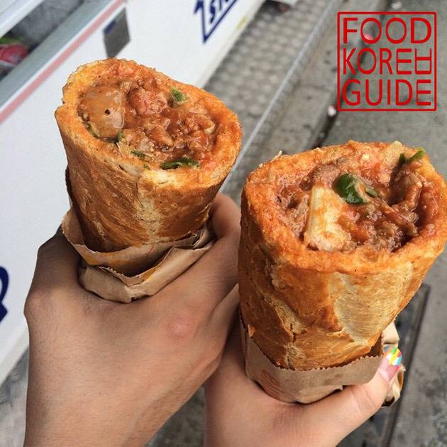 줄 서서 먹는다는 전주 한옥마을 바게트버거.jpg | 인스티즈