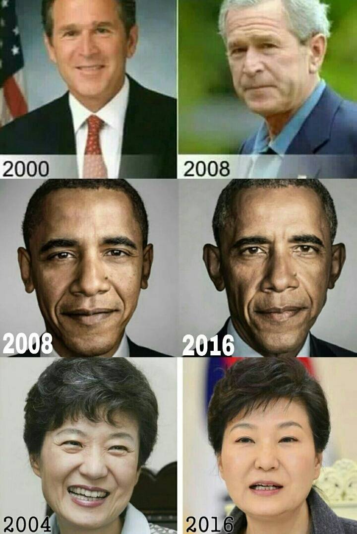 청와대에서의 박근혜 시간은 거꾸로 흐른다 | 인스티즈