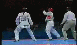 어마어마한 발차기의 위력.gif | 인스티즈