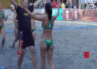 부러운 비치발리볼 코치 | 인스티즈