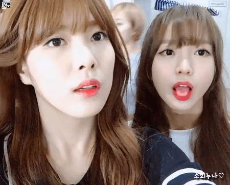 뽀보하는 퀵소희.gif | 인스티즈