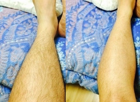 센스있는 남자라면 하는 다리털숱제거.jpg | 인스티즈