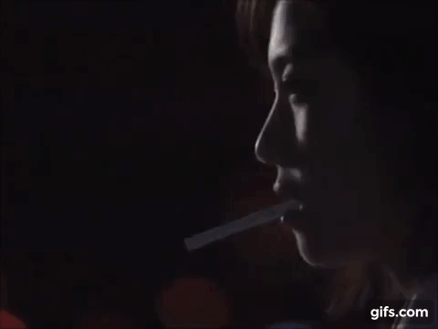 17년전 학교드라마에서 담배피던 하지원.gif | 인스티즈