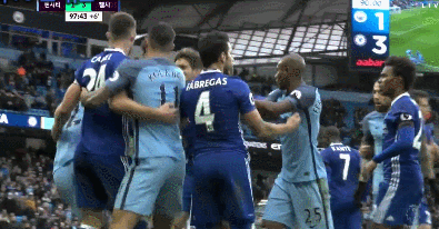 뺨맞고 넥슬라이스 4연타.gif | 인스티즈