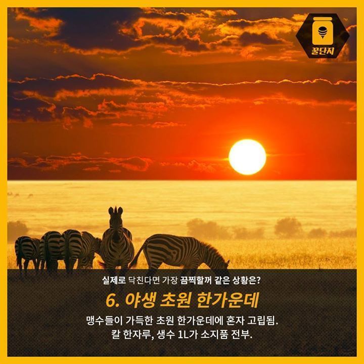 실제로 닥치면 최악의 끔찍한 상황은? | 인스티즈