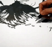 반전의 울버린그림ㄷㄷㄷㄷ.gif | 인스티즈