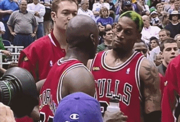 로드맨 길들이는 조던.gif | 인스티즈