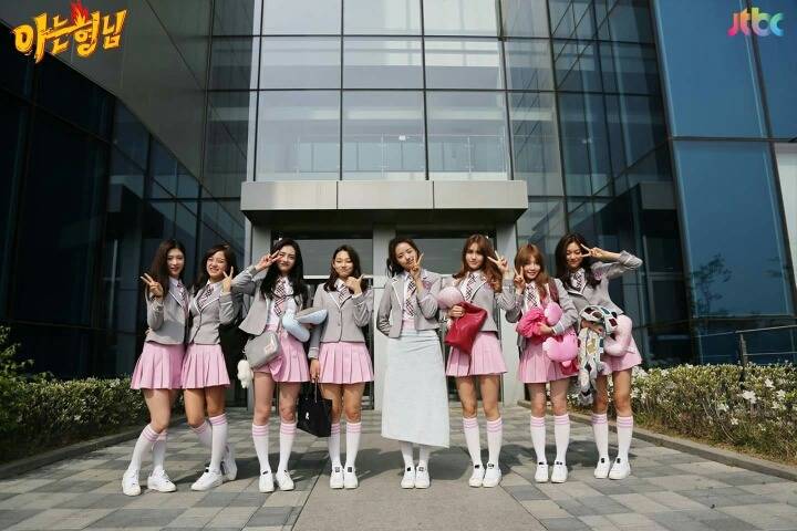 오늘 예능 아는 형님 촬영하는 i.o.i 外 | 인스티즈