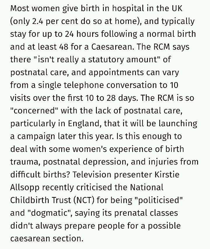 유럽에 산후조리 시스템이 없다고? 있는데요 | 인스티즈