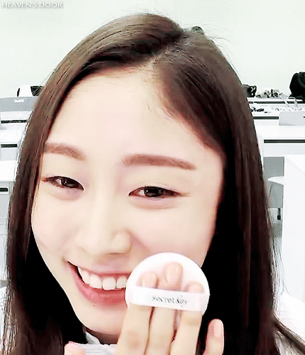 [러블리즈] 화장하는 지수.gif | 인스티즈