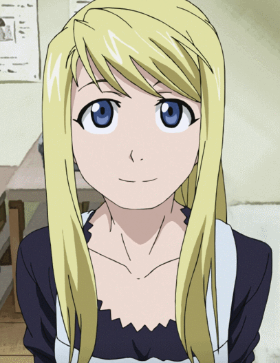 애니메이션 속 여캐들의 미소.gif | 인스티즈