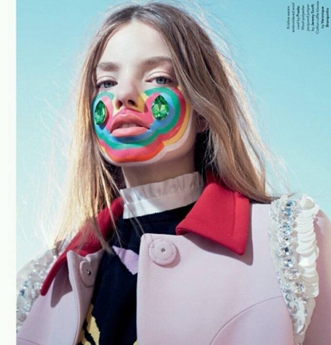 독특한 매력의 모델.jpg | 인스티즈