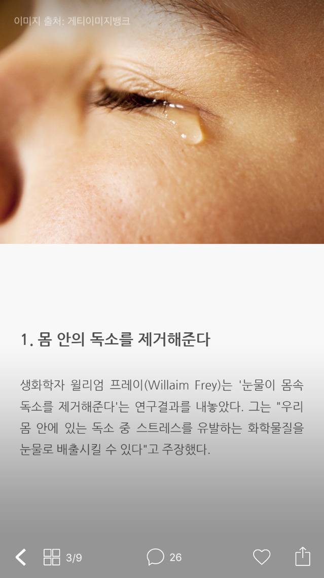 우리가 하루에 한 번씩 울어야 하는 이유 | 인스티즈