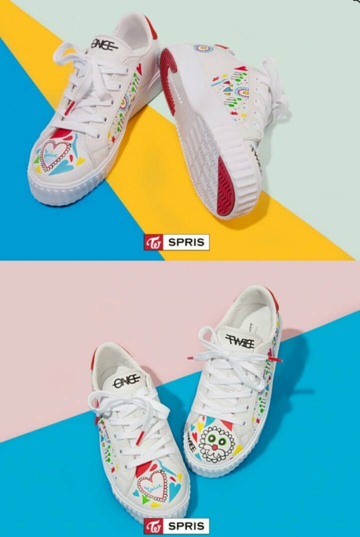 트와이스 채영이 직접 제작한 신발 신는 엔씨아 | 인스티즈