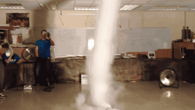 실내에서 만든 토네이도.gif | 인스티즈