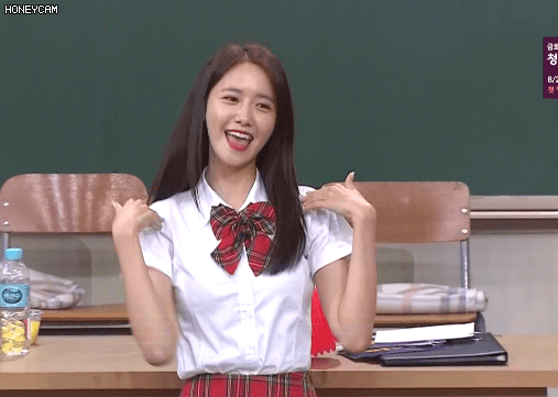 윤아 오동잎 댄스 ㅋㅋ.gif | 인스티즈