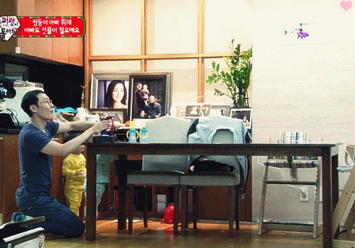 [슈퍼맨이돌아왔다] 헬리콥터 장난감에 대한 서준이의 반응 | 인스티즈