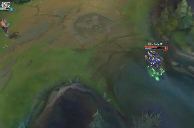 오늘자 짜왕 갱킹회피.gif | 인스티즈