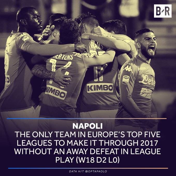 2017년 유일하게 리그 어웨이에서 패배가 없는 클럽 | 인스티즈