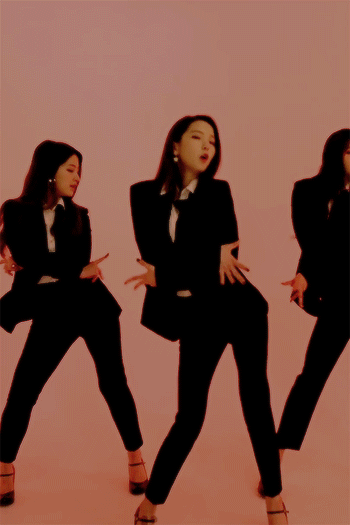 CLC 블랙드레스 춤추는 유진이짤 2 | 인스티즈