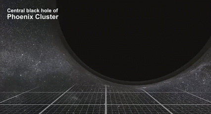 한눈에 보는 블랙홀 크기.gif | 인스티즈