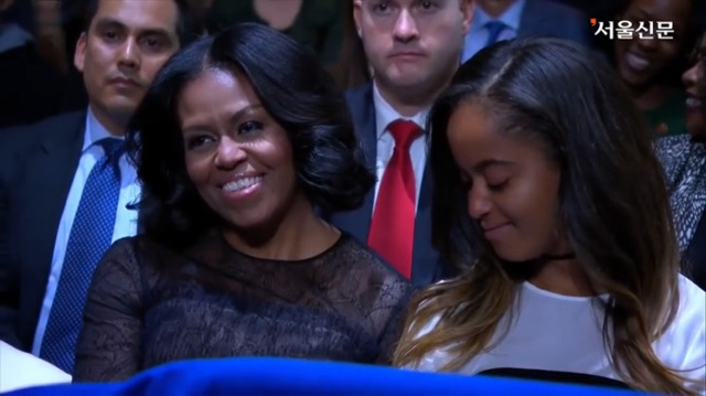 오바마가 마지막 연설중에 아내와 딸에게 전하는 말.jpg | 인스티즈