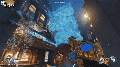 [오버워치] 메이 빙벽을 쌓아 올리다가 없애면? | 인스티즈