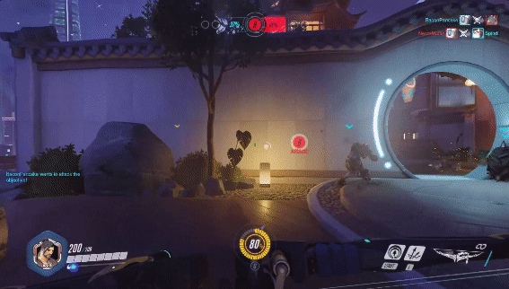 [오버워치] 상대팀 한조 특징.gif | 인스티즈