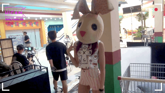 토끼탈 쓴 임나영.gif | 인스티즈