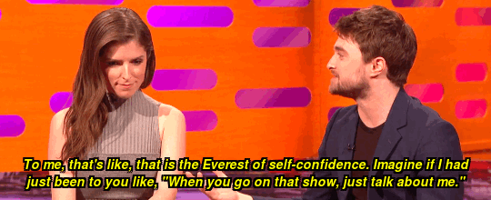 12살 때 트럼프 만난 썰 푸는 다니엘 래드클리프.gif | 인스티즈