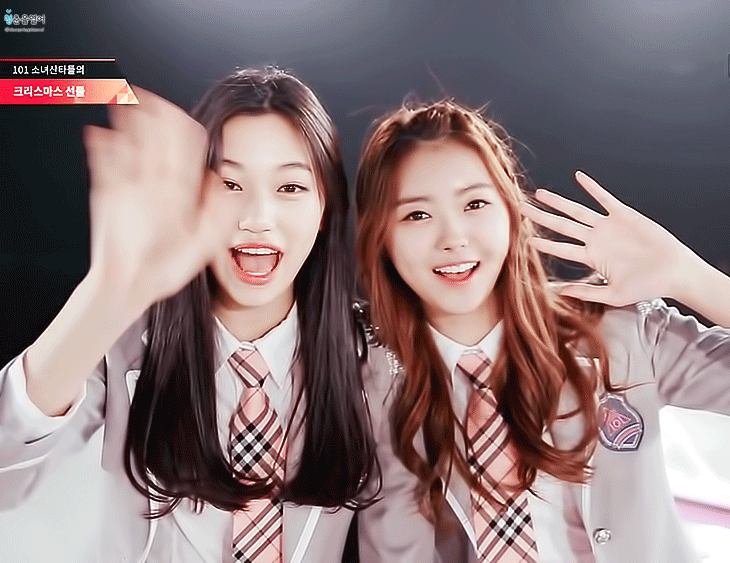 친한데 사람들은 잘 모르는 돌(임나영)x도(김도연)조합. (feat. 거인조합) (I.O.I) | 인스티즈