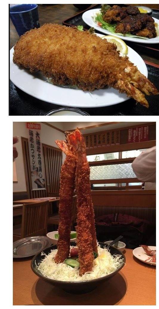 한국에서는 보기힘든 일본 왕 새우 튀김 | 인스티즈